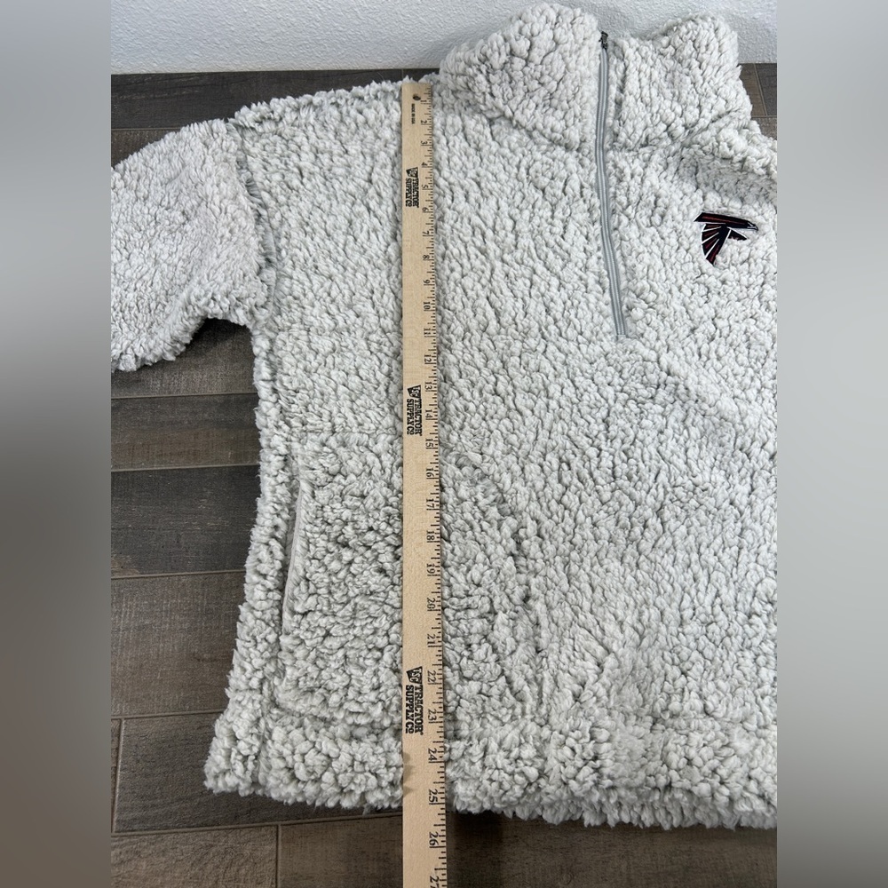 Atlanta Falcon Sherpa Quarter Zip Jacket - Picture 6 of 10
